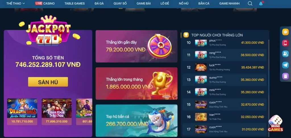 Thư viện trò chơi WIN55 đa dạng hơn